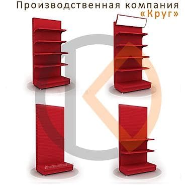 Торговое оборудование: Витрина Для телефонов и их аксессуаров, Лофт, 2100 см * 1000 см * 60 см, Новый — 5