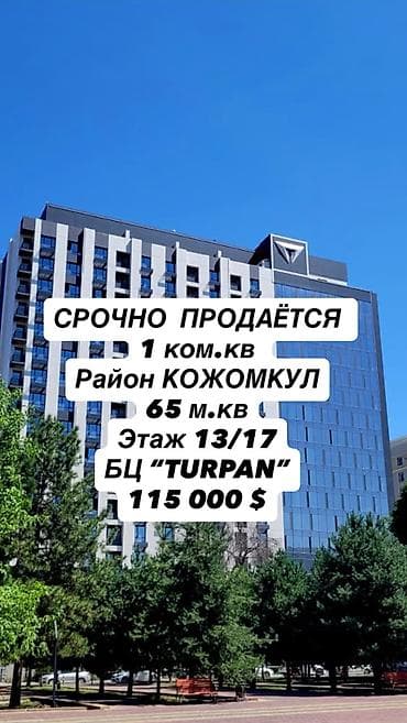дворец спорта: 1 комната, 65 м², Дворец спорта Элитка, 13 этаж, Дизайнерский ремонт — 1