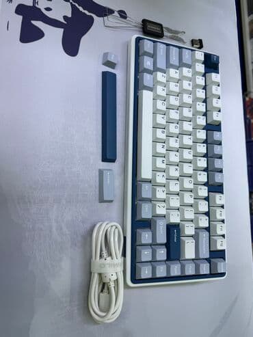 клавиатура мембранная: Клавиатура, Механическая, Bluetooth, Проводное подключение, Размер: 75% — 5