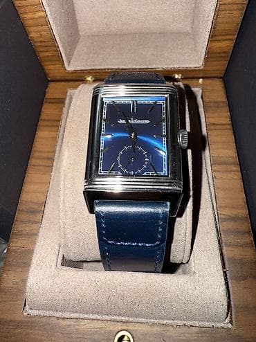 Личные вещи: Jaeger Le Coultre Reverso Duo Face. • Часы 1:1 сделаны. • Клон — 1