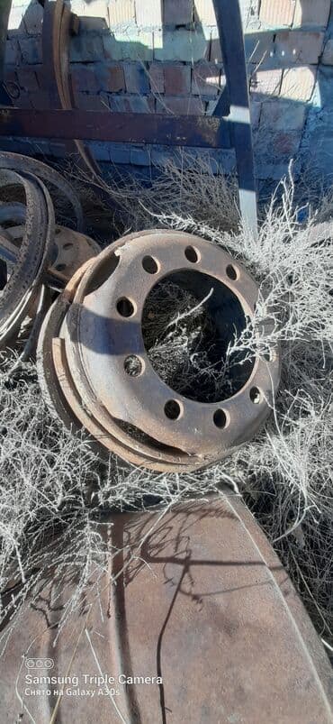 Ковролин: Железные Диски R 20 ATS, Комплект, отверстий - 10, Б/у — 2