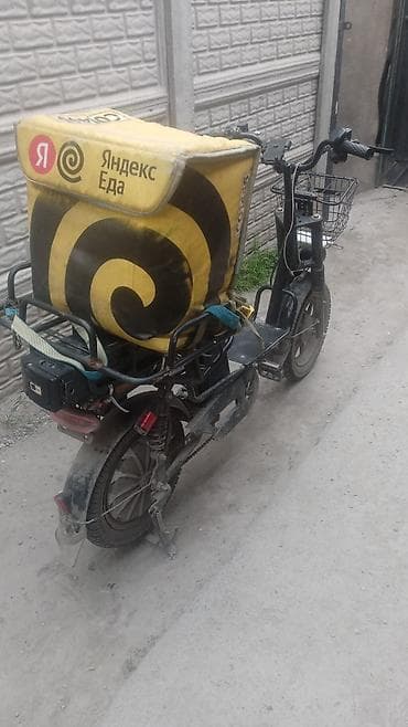 fixed gear: Электровелосипед — 2