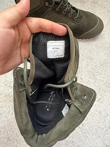 обувь для туризма: Тактические/треккинговые ботинки X-BOY (оливковый) - Высокая модель с — 5