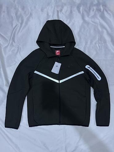 Мужская толстовка, M, Nike, Новый, цвет - Зеленый, Самовывоз