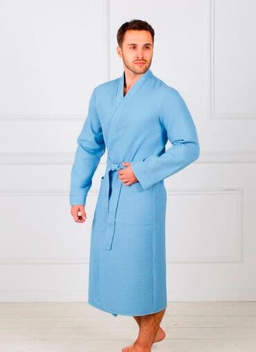 домашние халаты больших размеров: Оптом и в розницу вафельные халаты высококачественные вафельные — 7