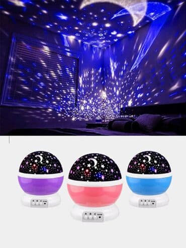 ночник детский бишкек: Крутящийся ночник-проектор "Звездное небо" Данный ночник с открытым — 3