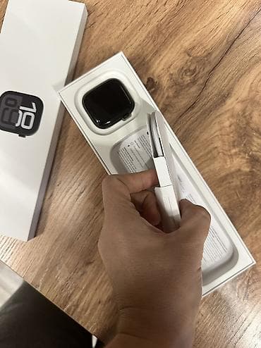 епел воч: Продаю Apple watch series 10 42 mm Черные оригинал, б/у в полной — 4