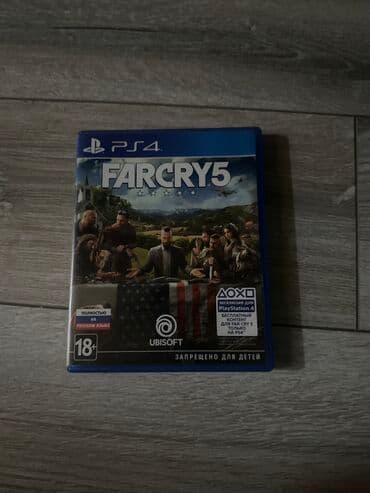 гта диск: Фар край 5 Far cry 5 PS4 Пс4 Полностью на русском без царапин, есть — 1
