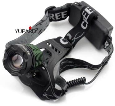 прибор ночного видения для охоты бу: Налобный фонарь фонарик XML-T6 18650 Налобник на сверхъярком — 1