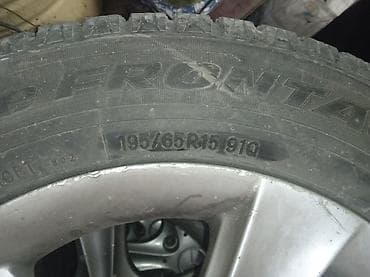 не нужные шины: Колеса в сборе 195 / 65 / R 15, Зима, Б/у, Комплект, Легковые, Литые, отверстий - 5 — 2