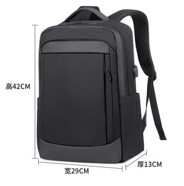 чехлы на чемоданы: Снова в наличии Оригинальный рюкзак с usb портом и встроенным — 4