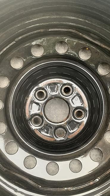 diski kg: Железные Диски R 15 Toyota, 1 шт, отверстий - 5, Б/у — 3