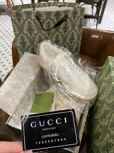 гуччи: Кроссовки Gucci MAC80 (арт. 747815 MAC80 9188) - Модель: MAC80 - — 3