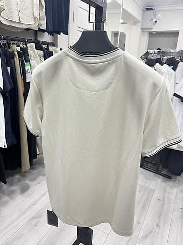 Футболки: Мужская футболка, S, XL, 2XL, Новый, цвет - Бежевый, Самовывоз — 3