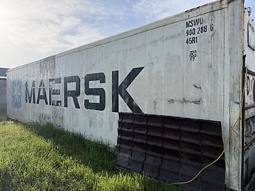колесный вагон: Рефрижераторный морской контейнер MAERSK 45R1 (рефконтейнер) — 3
