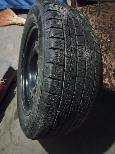 e34 bmw: Колеса в сборе 195 / 65 / R 15, Зима, Б/у, Запаска, Легковые, Железные, отверстий - 5 — 2