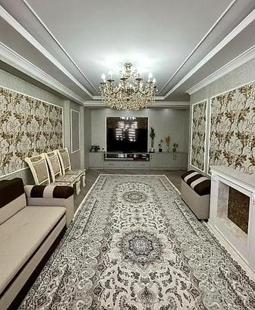 binar: 3 комнаты, 91 м², Элитка, 6 этаж — 6