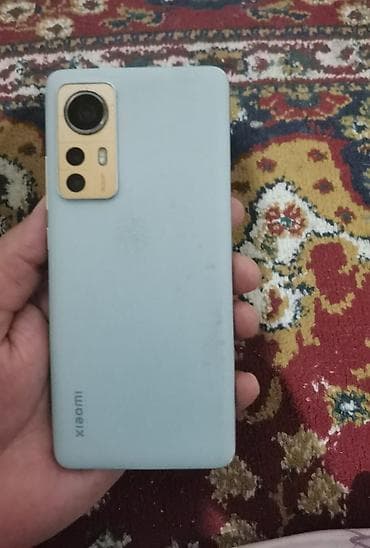 xiomi 15: Xiaomi, Mi 12X, Б/у, 128 ГБ, цвет - Голубой, 2 SIM — 1