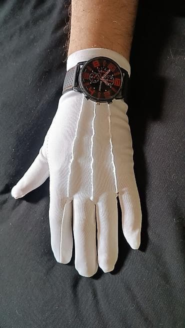 Перчатки, варежки: Перчатки, варежки, Мужские, Новый, цвет - Белый — 10