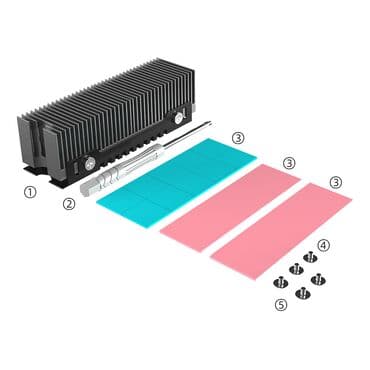 радиатор ssd: Радиатор для ssd 2280 M.2 NVMe Отличный радиатор для охлаждения — 2