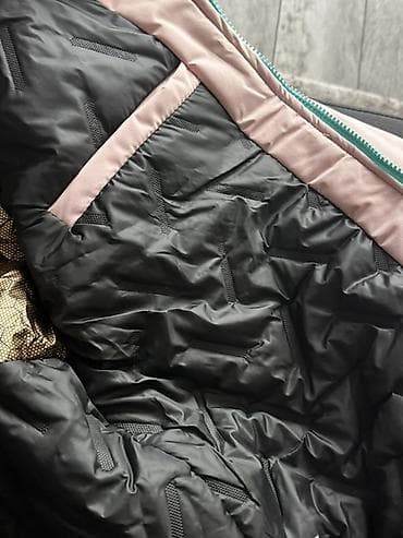 nike tech flece: Женская утепленная куртка с капюшоном, цвет нежно‑розовый — 4