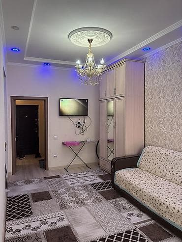 1room flat: 2 комнаты, С мебелью полностью — 4