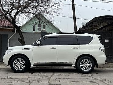 меняю на диски: Nissan Patrol: 2014 г., 5.7 л, Автомат, Бензин, Внедорожник — 4