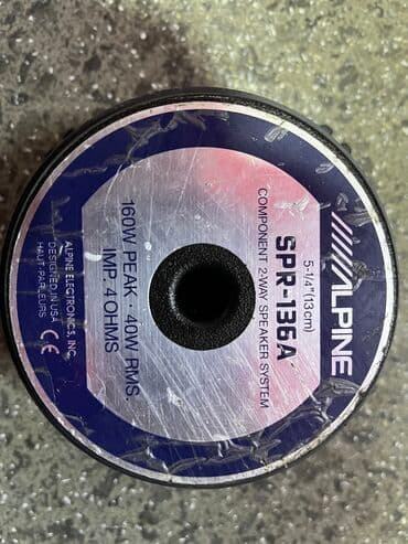 антенны для рации: Продаю колонки (динамики) Alpine SPR-136A 13см компонентная АС — 2