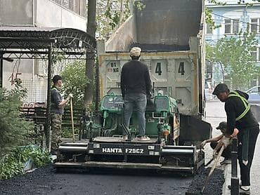 Строительство под ключ: Асфальтирование и благоустройство территорий под ключ - Укладка — 4