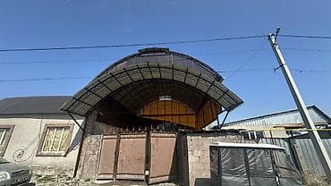 стоял в гараже: Навес, Арочный, Металл, Поликарбонат — 1