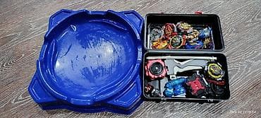 заказать бейблейд: Набор бейблейдов в чемоданчике б/у с ареной. Сам набор брали около — 2