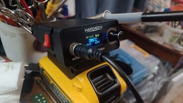 паяльная стансия: Мобильная паяльная станция 72W max 200-430⁰C питание от батареи DeWalt — 7