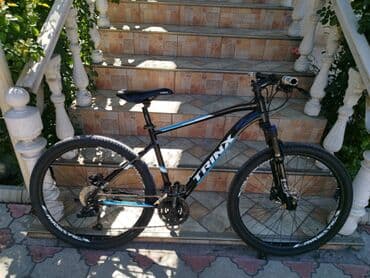 держатели для телефона на велосипед: Горный велосипед, Trinx, Рама M (156 - 178 см), Алюминий, Б/у — 8