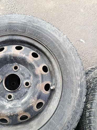 odyssey rb1: Колеса в сборе 185 / 70 / R 14, Лето, Б/у, Комплект, Железные — 2