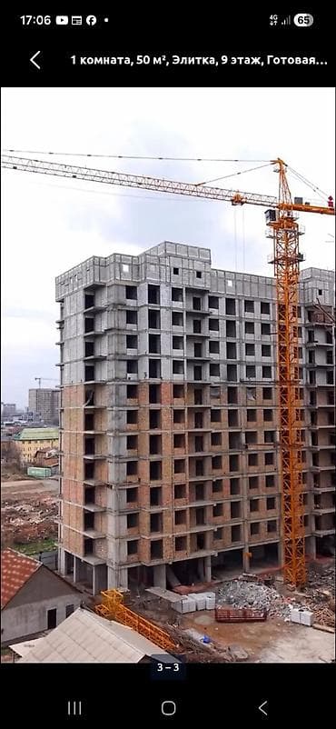 1 комната, 61 м², Элитка, 10 этаж, Готовая ПСО (под самоотделку) — 6