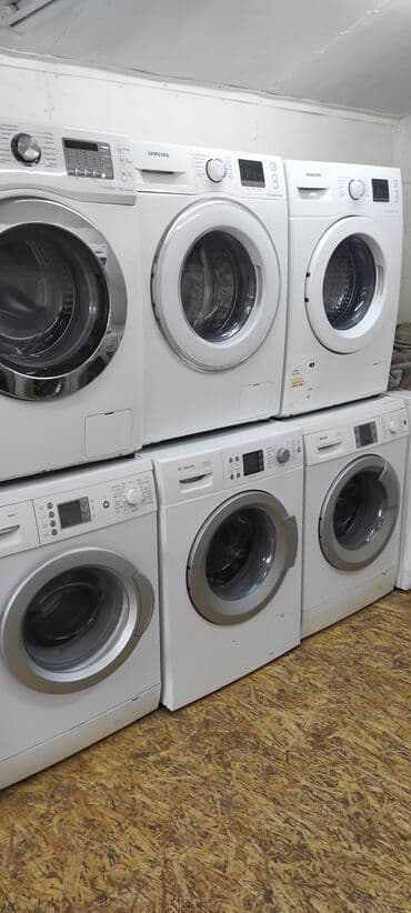 бу стиральные машины автомат в бишкеке: Стиральная машина Bosch, Б/у, Автомат — 4