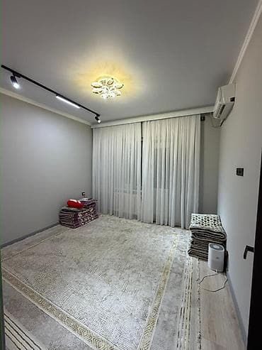 105: 2 комнаты, 50 м², Джал мкр (в т.ч. Верхний, Нижний, Средний) 105 серия, 5 этаж, Евроремонт — 2