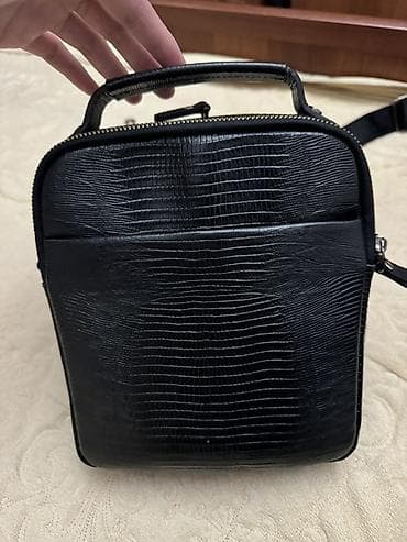 мото барсетка: Срочно!!! Бутун Мужская сумка через плечо/в руку, черная - — 2