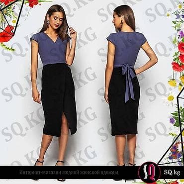 m16 mini: Повседневное платье, Короткая модель, На запах, M — 2