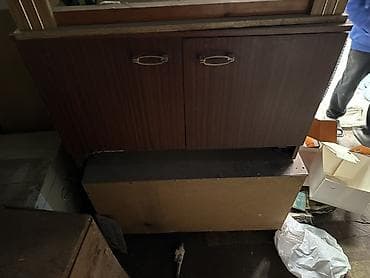 тумбочка с замком: Шифоньер, шкаф для одежды, Б/у, Прямой — 2