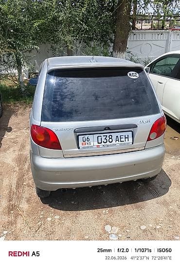 Daewoo Matiz: 2004 г., Кол менен иштөөчү, Хетчбек — 8