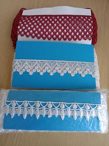 Текстиль. Кружево для рукоделия. Для отделки одежды, платков