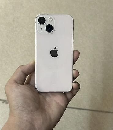 Мобильные телефоны и аксессуары: IPhone 13 mini, Б/у, 128 ГБ, Розовый, Чехол, Кабель, 100 % — 1