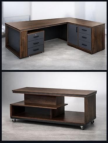 стол и кресла: Офисный стол новый — идеальное решение для работы и дома Продаётся — 2