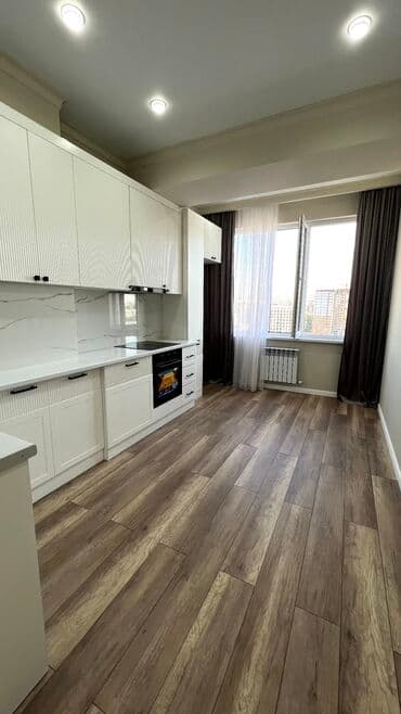 с бостери: 2 бөлмө, 63 м², Элитка, 15 кабат, Дизайнердик ремонт — 6