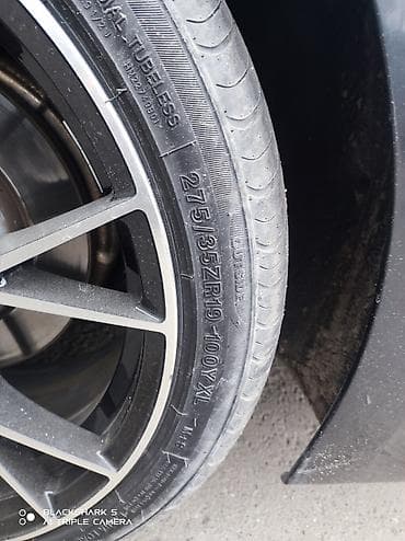 Шины и диски: Пара разношироких летних шин на 19" с посадочным диаметром R19 — 1