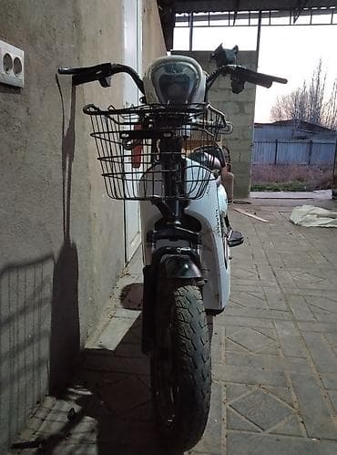 50 кубовый скутер: Электроскутер Panda белого цвета В нормальном состоянии В комплекте — 4