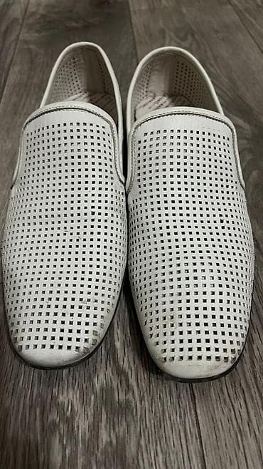 летние мокасины: Мужские перфорированные мокасины из натуральной кожи Basconi - — 3