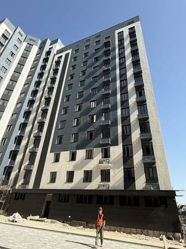 квартиры в токмоке купить: 3 комнаты, 86 м², Элитка, 11 этаж, ПСО (под самоотделку) — 1