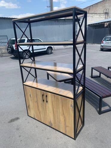 металлические стеллажи бу: Металлические стеллажи в стиле лофт отличаются своей надежностью и — 11